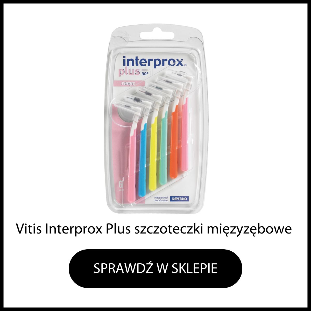Vitis Interprox Plus szczoteczki miedzyzebowe