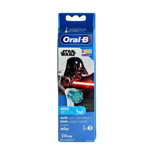 ORAL-B Kids Star Wars Extra Soft końcówki do szczoteczek elektrycznych ORAL-B 3 sztuki