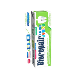 BIOREPAIR Junior miętowa pasta do zębów dla dzieci bez fluoru 6-12 lat 75 ml